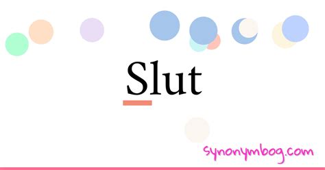 slut synonym
